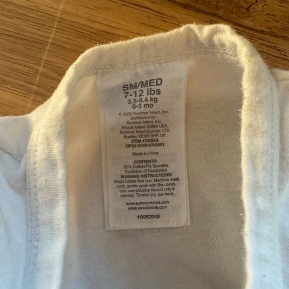 Summer Swaddle Pod in Cream - Picture 5 of 5